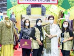 Dekranasda Dairi Kenalkan Tenun Ulos Ramah Lingkungan dan Kualitas Bagus