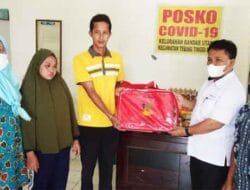 Dinsos Kota Tebing Tinggi Turun Langsung Berikan Bantuan Sembako