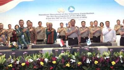 Div Hubinter Polri Berkontribusi Kembangkan Strategi Keamanan Regional Melanesian Spearhead Group