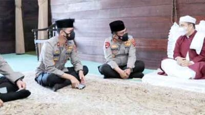 Kapolda Sumut Bersilaturahim Kunjungi Tuan Guru Besilam