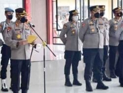 Kapolresta Deli Serdang Pimpin Apel Gelar Pasukan Operasi Keselamatan Toba 2022