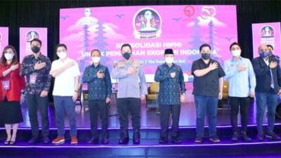 Kapolri Minta HIPMI Terus Kawal Seluruh Kebijakan Pertumbuhan Ekonomi