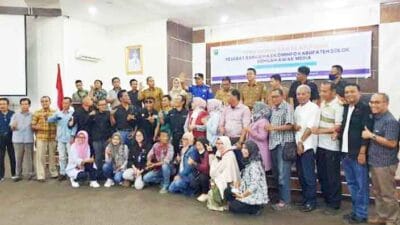 Kominfo Kabupaten Solok Temu Ramah dengan Wartawan