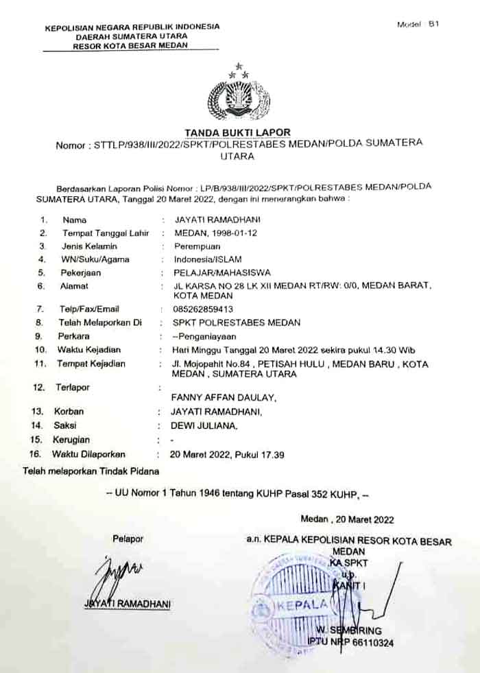 Oknum ASN Aniaya Adik Kandungnya di Tengah Suasana Berkabung