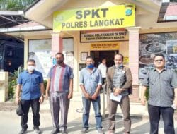 Pelaku Aksi di Depan Polres Langkat Dilaporkan