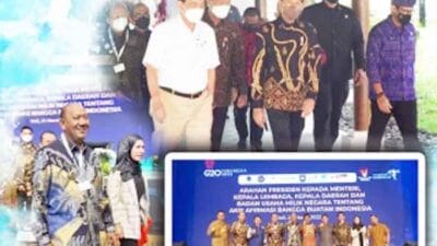 Plt Bupati Langkat Rapat Terbatas dengan Presiden RI