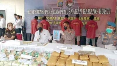 Poldasu Tangkap 959 Tersangka Dalam 835 Kasus
