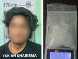Sat Res Narkoba Polres Langkat Amankan Warga Desa Sekoci Berikut BB 5,04 Gram Sabu