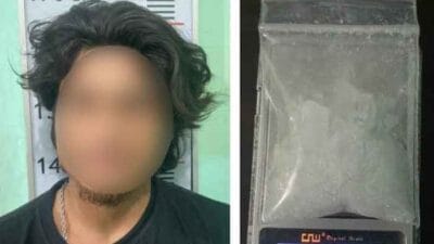 Sat Res Narkoba Polres Langkat Amankan Warga Desa Sekoci Berikut BB 5,04 Gram Sabu
