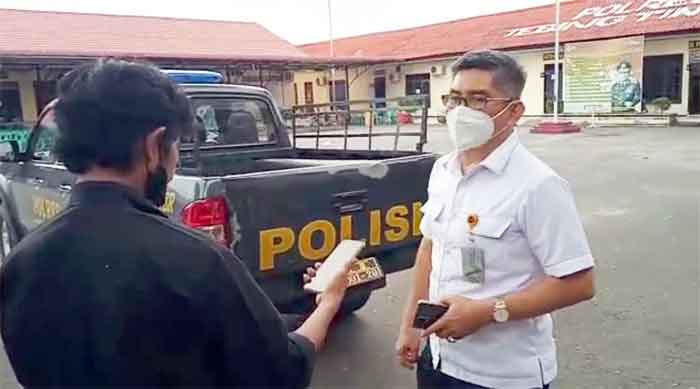 Dir Big Law Firm Pahala Sitorus Laporkan AFN dan MAS ke Polres Tebing Tinggi
