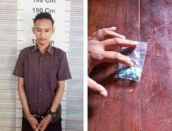 Unit Reskrim Polsek Besitang Amankan Pemilik Narkotika Jenis Ekstasi