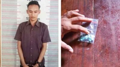 Unit Reskrim Polsek Besitang Amankan Pemilik Narkotika Jenis Ekstasi