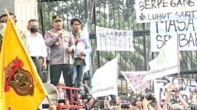 BEM SI Sebut Aksinya Damai dan Aspirasi Tersampaikan dengan Baik