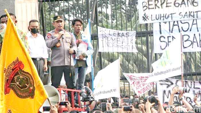 BEM SI Sebut Aksinya Damai dan Aspirasi Tersampaikan dengan Baik