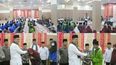 Bupati dan Baznas Solok Santuni Ratusan Yatim Piatu dan Dhuafa