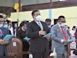 Bupati Dairi Merayakan Paskah Oikumene