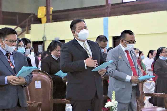 Bupati Dairi Merayakan Paskah Oikumene