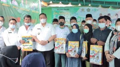 Bupati Eddy Berutu Puji Inisiatif PC NU Gelar Vaksinasi