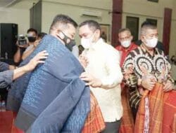 Bupati Pakpak Bharat Hadiri Pisah Sambut Danrem 023/KS
