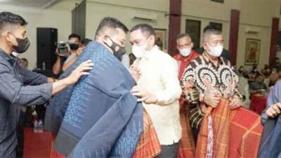 Bupati Pakpak Bharat Hadiri Pisah Sambut Danrem 023/KS