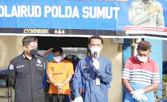 Dit Polairud Polda Sumut Amankan Nelayan Jual Satwa Dilindungi