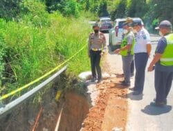 Ditlantas Polda Sumut Survei Jalan Rusak di Panyabungan