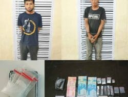 Unit Reskrim Polsek Pangkalan Brandan Tangkap Dua Nelayan Beserta Sabu-sabu 2,27 Gram