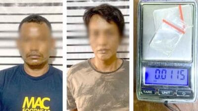 Dua Nelayan Ditangkap Reskrim Polsek Pangkalan Brandan dan BB Sabu-sabu 0,15 Gram