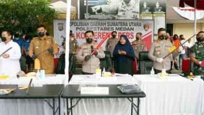 Kapolda Sumut Tegaskan Tindak Pelaku Kejahatan dan Premanisme