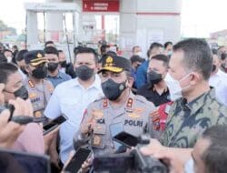 Kapolda Sumut Dampingi Menteri ESDM RI dan Dirut Pertamina Cek BBM