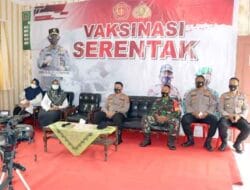 Kapolres Langkat Ikuti Zoom Meeting dengan Irwasum Polri