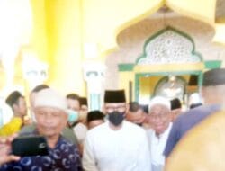 Masjid Raya Stabat Kedatangan Tamu Menteri Pariwisata dan Ekonomi Kreatif RI