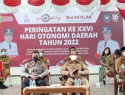 Pj Sekda Pakpak Bharat Ikuti Puncak Peringatan Hari Otonomi Daerah 2022