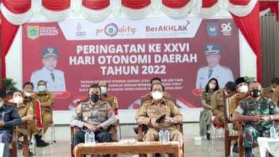 Pj Sekda Pakpak Bharat Ikuti Puncak Peringatan Hari Otonomi Daerah 2022