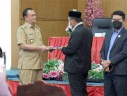 Wakil Bupati Sampaikan Nota Pengantar LKPJ TA 2021