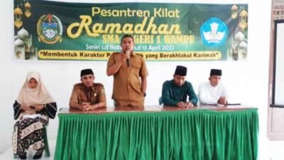 Pesantren Kilat SMAN 1 Wampu 11-13 April 2022