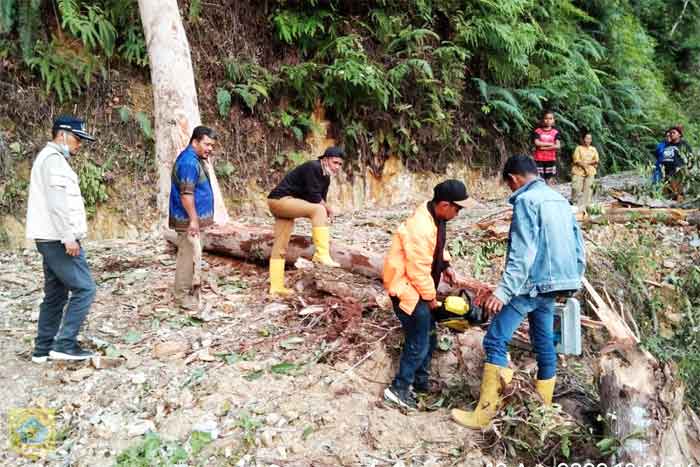 BPBD Pakpak Bharat Turun Tangan