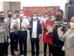 Polda Sumut Cek Urine Awak dan Kru Angkutan Darat, Laut, Udara Cegah Human Error Mudik Lebaran