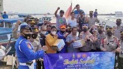Resimen 51AP Yon VI Pondok Dayung Laksanakan Baksos