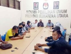 SWI Sumut Audiensi dan Silaturahmi ke KPU Provinsi Sumatera Utara