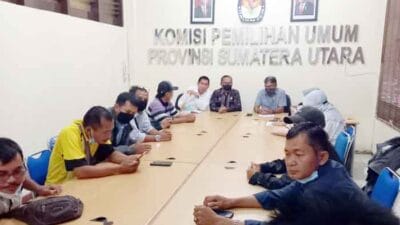 SWI Sumut Audiensi dan Silaturahmi ke KPU Provinsi Sumatera Utara