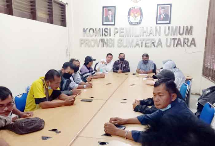 SWI Sumut Audiensi dan Silaturahmi ke KPU Provinsi Sumatera Utara