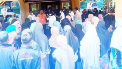 Sebanyak 1.489 KPM di Hiliran Gumanti Dapat BSS dan BLT dari Dinas Sosial Kabupaten Solok