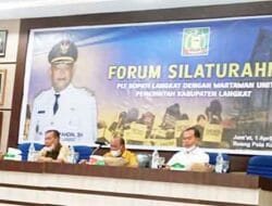 Syah Afandin Gelar Acara Forum Silaturrahmi Kepada Wartawan