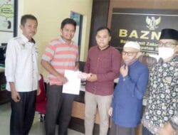 Nagari Selayo dan UPZ Polres Arosuka Rutin Salurkan ke Baznas