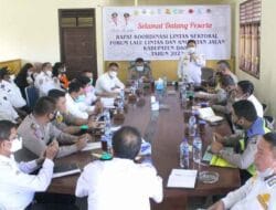 Pemkab Dairi Gelar Rakor Lintas Sektoral LLAJ 2022