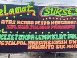 Brigjen Pol Mardiaz Kusin Dwihananto Sik MHum Kirim Papan Bunga ke Wartawan Unit Polda Sumut