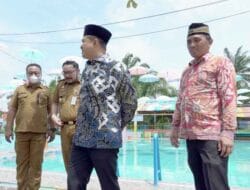 Bupati Zahir Kunjungi Pemandian Air Panas Citra
