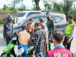 Honda Beat Pemudik Terbakar di Lima Puluh