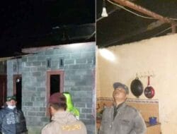 Musibah Hujan Deras dan Angin Puting Beliung Terpa Tiga Dusun di Langkat